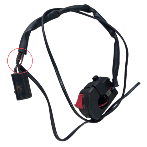 Chave Punho Partida Ducati Modelo 1098 2008 Original Avaria