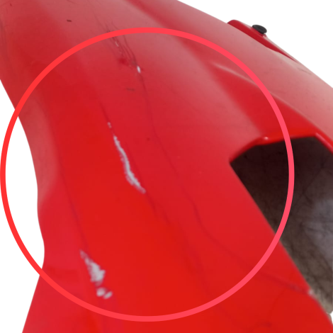 Spoiler Esquerdo Marca Ducati 1098 Ano 2008 Original AVARIA