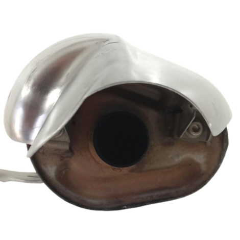 Ponteira Escape Esquerda Triumph Speed Triple 2013 Avaria