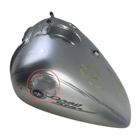 Tanque Combustivel Yamaha Drag Star Xvs 650 2004 Orig Avaria