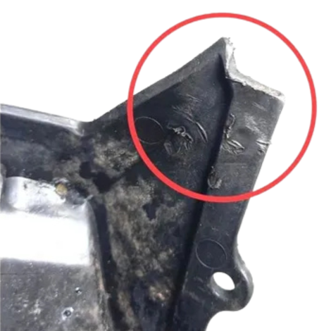 Paralama B Marca Yamaha Modelo Mt03 Ano 2021 Original AVARIA