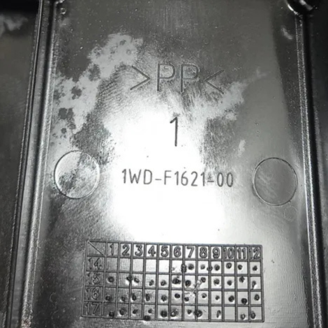 Paralama B Marca Yamaha Modelo Mt03 Ano 2021 Original AVARIA