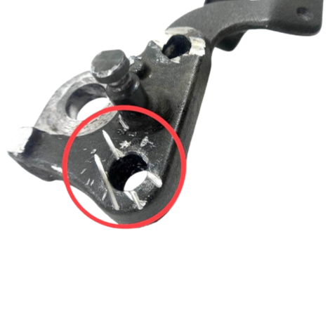 Suporte Pedal Descanso Suzuki Srad 1000 2007 Original AVARIA