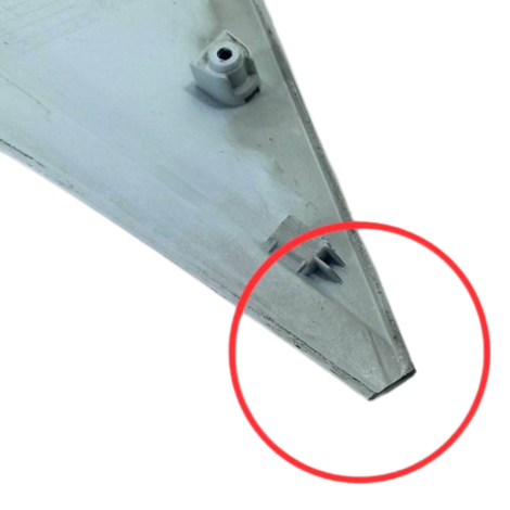 Acabamento Lateral Esquerdo Honda Cb500 X 2017 Original