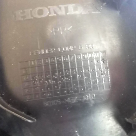 Paralama B Marca Honda Modelo Cb500 X Ano 2017 Original