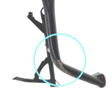 Cavalete Central Bmw F800 Ano 2015 Avaria Para Recuperar