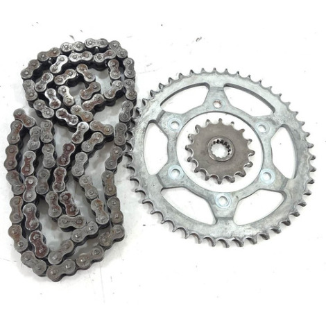 Kit De Relação Marca Yamaha Modelo Fazer 600 Fz6 N Ano 2009