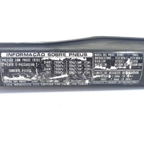 Protetor De Corrente Honda Cbr 1100 Xx Ano 1999 Original