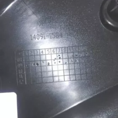 Acabamento Chassi Esquerdo Kawasaki Er6 N Ano 2010 Original 