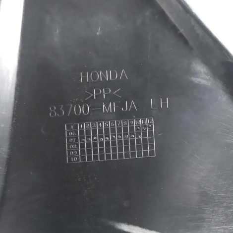 Tampa Lateral Esquerda Honda Cbr 600 Rr Ano 2008 Original