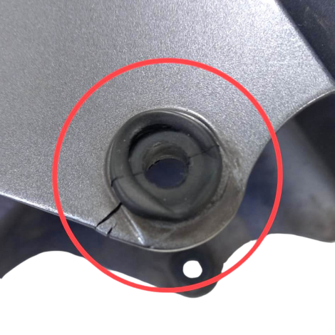 Paralama Dianteiro Marca Yamaha YZF R1 Ano 2004 Original