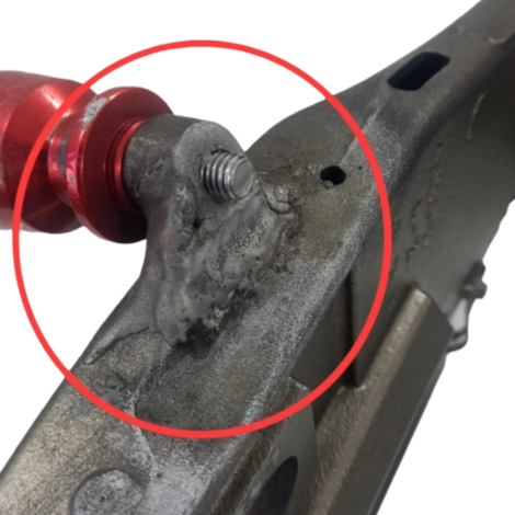 Balança Traseira Suzuki GSXR Srad 1000 Ano 2012 Original