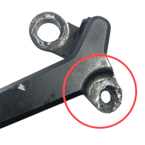 Pedal Marcha Kawasaki Ninja Zx10 r Ano 2017 Original AVARIA 