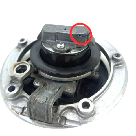 Tampa Tanque Combustível Kawasaki Zx10 R 2017 Origina AVARIA