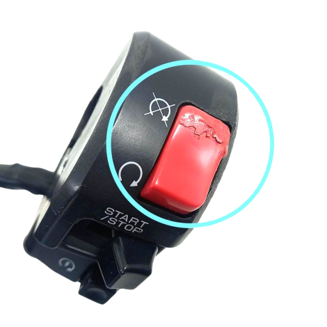 Punho Partida Marca Kawasaki Zx10 R Ano 2017 Original AVARIA