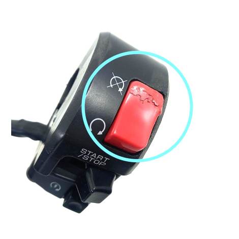 Punho De Partida Kawasaki Zx10 R Ano 2017 Original AVARIA