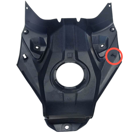 Capa do Tanque Suzuki V-strom 1000 Ano 2019 Original AVARIA