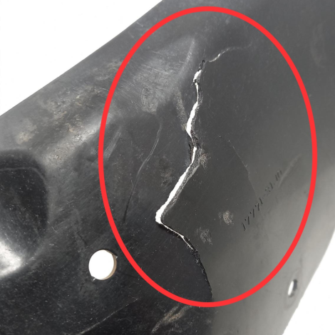 Acabamento Radiador Suzuki V-strom 1000 2019 Original AVARIA