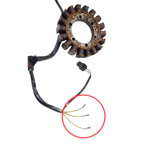 Estator Magneto Honda Falcon NX 400 Ano 2001 Original AVARIA