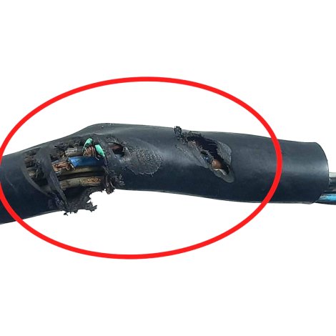 Chave De Luz Punho Honda Falcon NX 400 Ano 2001 AVARIA      