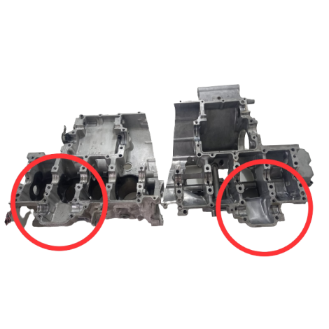 Bloco Carcaça Motor GSX-R Srad 1000 Ano 2016 Original AVARIA