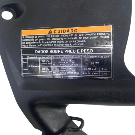 Paralama Balança Kawasaki Modelo Zx10 R Ano 2020 Original