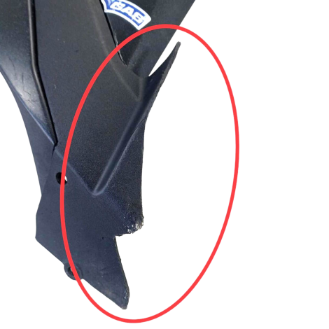 Carenagem Lateral P/Recuperar Dta Kawasaki Zx10 R 2020 AVARI