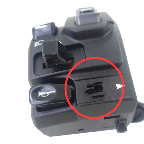 Punho Chave Luz Kawasaki Modelo Zx10 R 2020 Original AVARIA