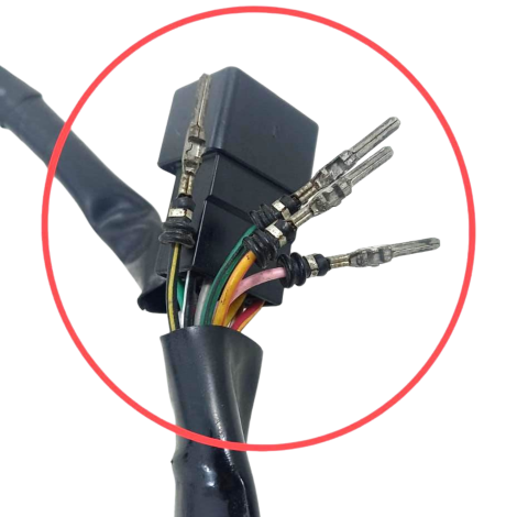 Punho Chave Luz Kawasaki Modelo Zx10 R 2020 Original AVARIA