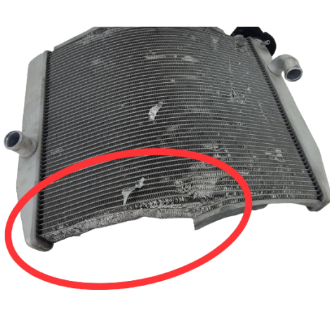 Radiador Água P/ Recuperar Kawasaki Zx10 R Ano 2020 Original