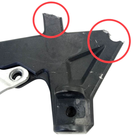 Bacalhau Direito Kawasaki Ninja Zx10 R 2020 Original AVARIA