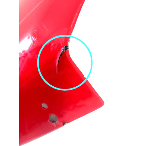 Spoiler Lado Esquerdo Yamaha Yzf R1 Ano 2005 Original AVARIA