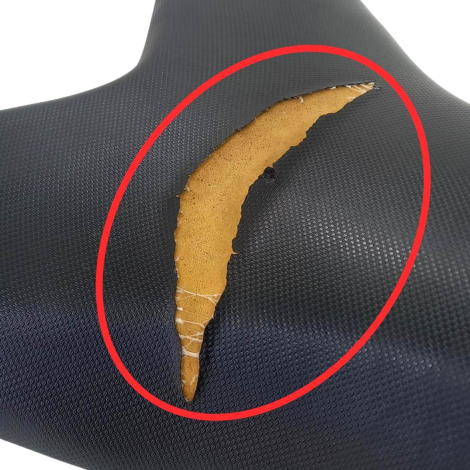 Banco Dianteiro Marca Kawasaki Z750 Ano 2010 Original AVARIA