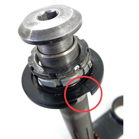 Mesa Inferior Kawasaki Modelo Z750 Ano 2010 Original Avaria 