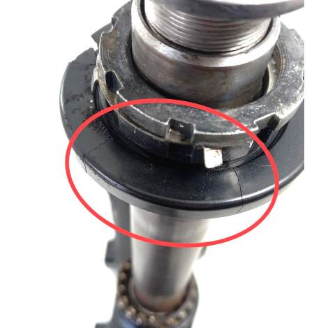 Mesa Inferior Kawasaki Modelo Z750 Ano 2010 Original Avaria 