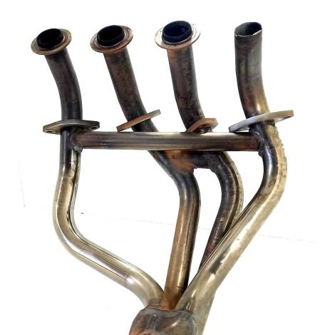 Coletor Aranha Escape Kawasaki Z750 Ano 2010 Original AVARIA