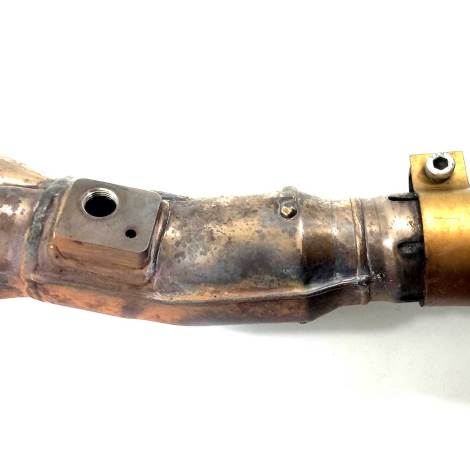 Coletor Aranha Escape Kawasaki Z750 Ano 2010 Original AVARIA