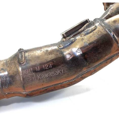 Coletor Aranha Escape Kawasaki Z750 Ano 2010 Original AVARIA