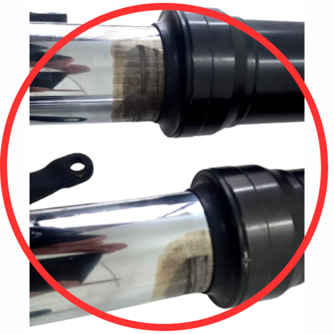 Par Bengalas Marca Yamaha YZF R1 Ano 2005 Original AVARIA