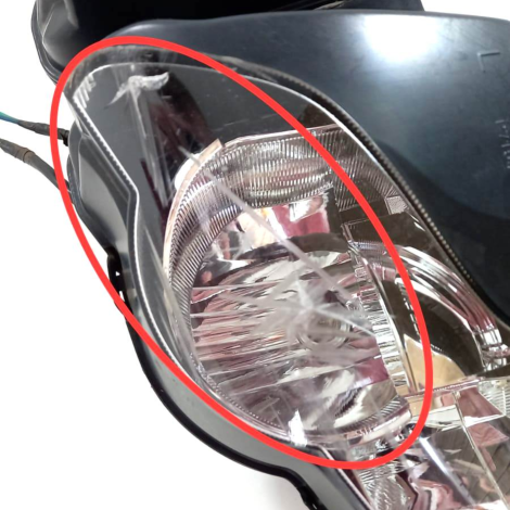 Farol Honda Cbr 1000 RR Fireblade Ano 2011 Original AVARIA