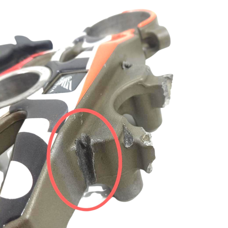 Mesa Superior Honda Cbr 1000 Rr Ano 2011 Original AVARIA    