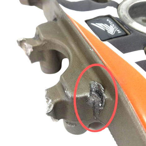 Mesa Superior Honda Cbr 1000 Rr Ano 2011 Original AVARIA    