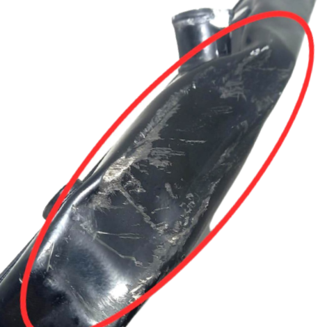 Radiador Água P/ Recuperar Honda CBR 1000 RR Ano 2011 Origi 