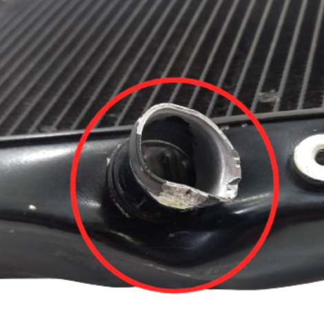 Radiador Água P/ Recuperar Honda CBR 1000 RR Ano 2011 Origi 