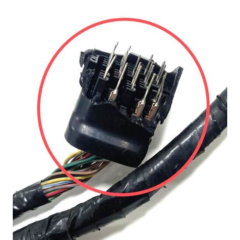 Chicote Farol Painel Honda Cbr 1000 Rr 2011 Original AVARIA 