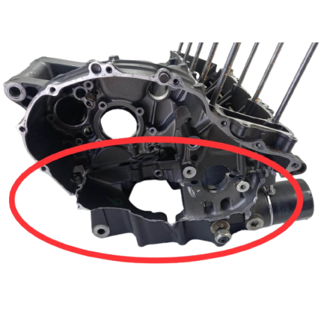 Carcaça Motor Honda CBR 1000 RR Ano 2011 Original AVARIA