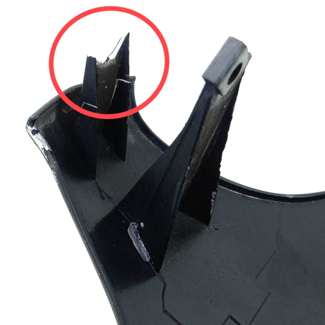 Carenagem Frontal Honda Cbr 1000 Rr Ano 2008 Original AVARIA