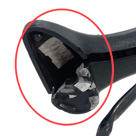 Retrovisor Esquerdo Honda Cbr 1000 Rr  2008 Original AVARIA