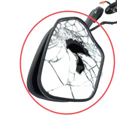 Retrovisor Esquerdo Honda Cbr 1000 Rr  2008 Original AVARIA