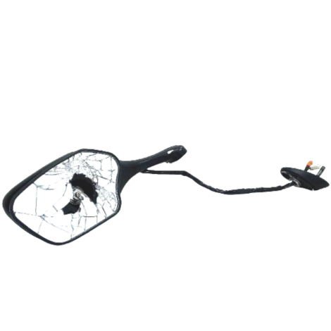 Retrovisor Esquerdo Honda Cbr 1000 Rr  2008 Original AVARIA